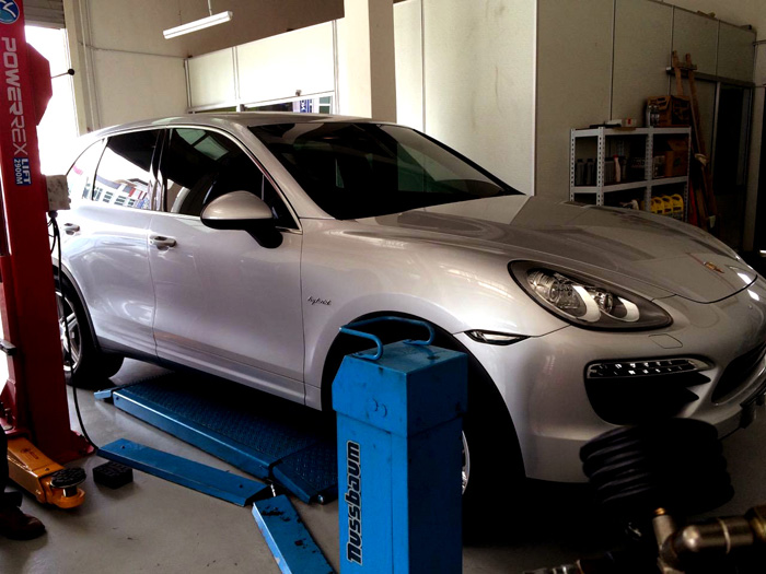 Porsche Cayenne powerding